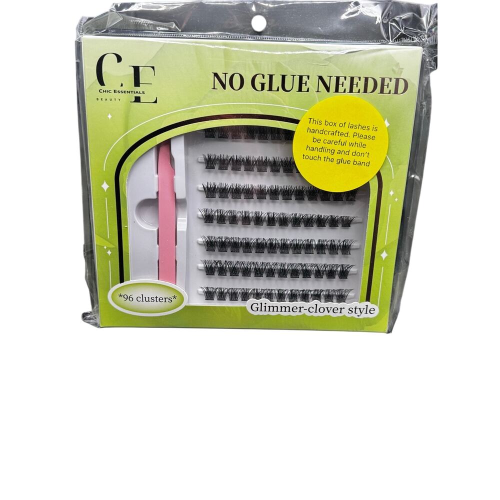 NWT 96 Clusters Glimmer-clover style no glue needed- IM BOX